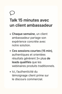 L'importance du client ambassadeur