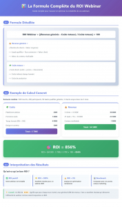 La formule complète du ROI webinar