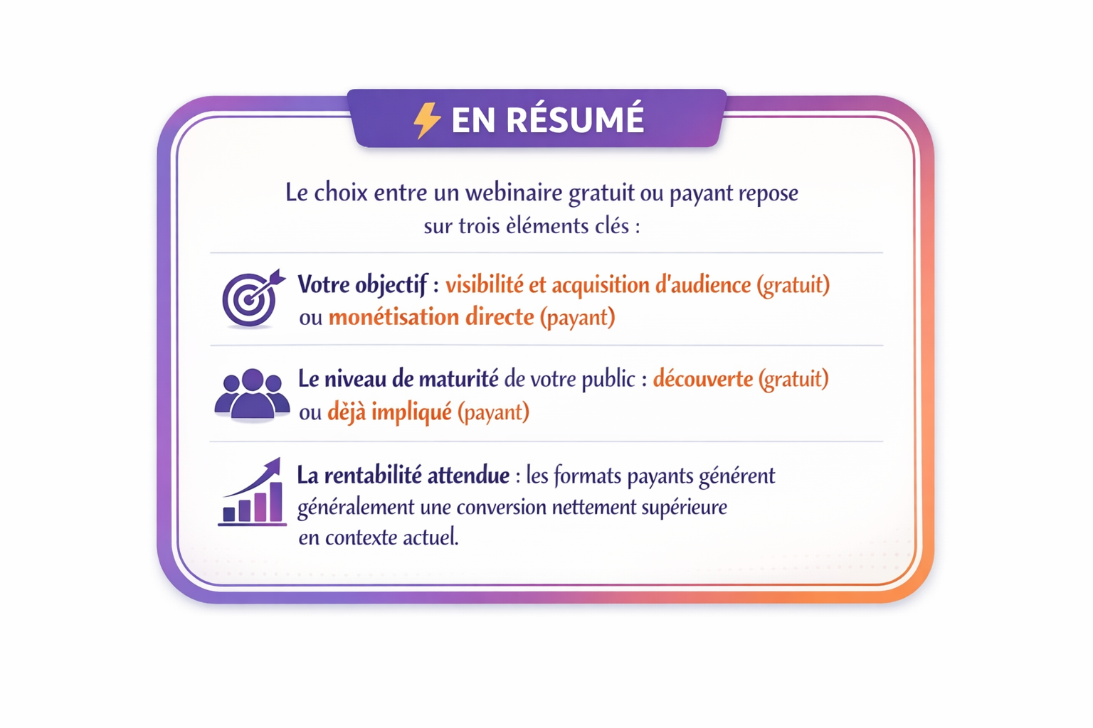 webinaire gratuits ou payants 